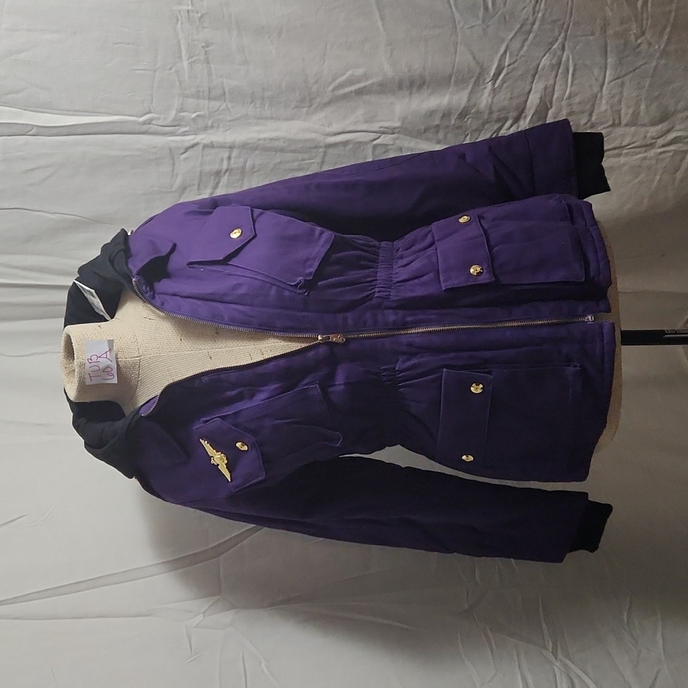 Blue Axes purple light weight winter coat